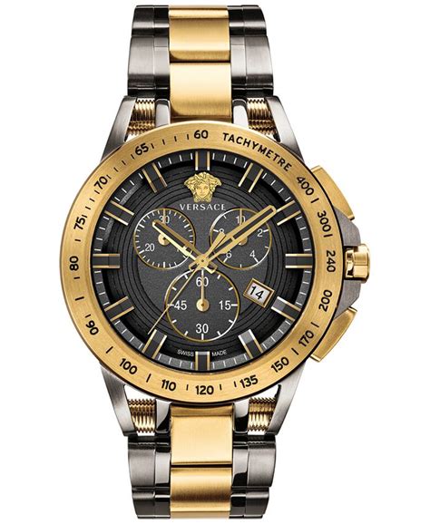 Versace Sport Tech Multifunction Bracelet Watch, 45mm